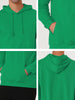 Long Sleeve Soild Color Drawstring Pullover Hoodies