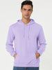 Long Sleeve Soild Color Drawstring Pullover Hoodies
