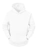 Plush Lined Solid Color Long Sleeve Pullover Hoodies