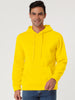 Plush Lined Solid Color Long Sleeve Pullover Hoodies
