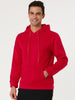 Plush Lined Solid Color Long Sleeve Pullover Hoodies