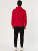 Plush Lined Solid Color Long Sleeve Pullover Hoodies