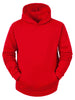 Plush Lined Solid Color Long Sleeve Pullover Hoodies