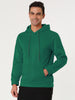 Plush Lined Solid Color Long Sleeve Pullover Hoodies