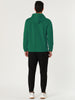 Plush Lined Solid Color Long Sleeve Pullover Hoodies