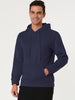 Plush Lined Solid Color Long Sleeve Pullover Hoodies