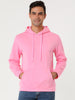 Plush Lined Solid Color Long Sleeve Pullover Hoodies