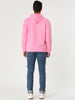 Plush Lined Solid Color Long Sleeve Pullover Hoodies