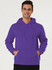 Plush Lined Solid Color Long Sleeve Pullover Hoodies
