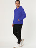 Plush Lined Solid Color Long Sleeve Pullover Hoodies