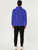 Plush Lined Solid Color Long Sleeve Pullover Hoodies