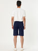Casual Solid Summer Elastic Waist Capris Shorts