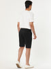 Casual Solid Summer Elastic Waist Capris Shorts