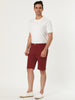 Casual Solid Summer Elastic Waist Capris Shorts