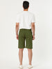 Casual Solid Summer Elastic Waist Capris Shorts