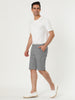 Casual Solid Summer Elastic Waist Capris Shorts