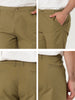 Casual Solid Summer Elastic Waist Capris Shorts