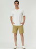 Elastic Waist Drawstring Printed Beach Board Shorts