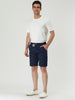 Elastic Waist Drawstring Printed Beach Board Shorts