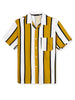 Summer Colorful Striped Short Sleeve Button Shirt