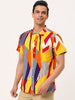 Button Short Sleeves Summer Hawaiian Printed Shirts