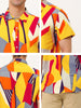 Button Short Sleeves Summer Hawaiian Printed Shirts