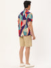 Button Short Sleeves Summer Hawaiian Printed Shirts