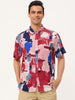 Button Short Sleeves Summer Hawaiian Printed Shirts