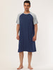 Comfy Loose Raglan Sleeve Lounge Sleep Dress