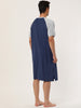 Comfy Loose Raglan Sleeve Lounge Sleep Dress