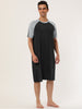 Comfy Loose Raglan Sleeve Lounge Sleep Dress