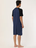 Comfy Loose Raglan Sleeve Lounge Sleep Dress