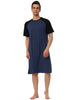 Comfy Loose Raglan Sleeve Lounge Sleep Dress