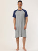 Comfy Loose Raglan Sleeve Lounge Sleep Dress
