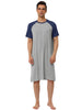 Comfy Loose Raglan Sleeve Lounge Sleep Dress