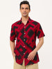 Button Short Sleeves Summer Hawaiian Printed Shirts