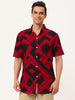 Button Short Sleeves Summer Hawaiian Printed Shirts