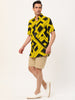 Button Short Sleeves Summer Hawaiian Printed Shirts