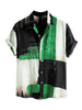 Button Short Sleeves Summer Hawaiian Printed Shirts