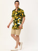 Button Short Sleeves Summer Hawaiian Printed Shirts