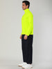 Casual Solid Turtleneck Pullover Long Sleeve Shirt