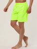 Solid Drawstring Mesh Lining Swimwear Beach Shorts
