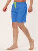 Solid Drawstring Mesh Lining Swimwear Beach Shorts