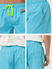 Solid Drawstring Mesh Lining Swimwear Beach Shorts