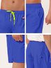 Solid Drawstring Mesh Lining Swimwear Beach Shorts