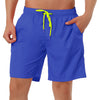 Solid Drawstring Mesh Lining Swimwear Beach Shorts