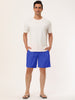 Solid Drawstring Mesh Lining Swimwear Beach Shorts