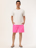 Solid Drawstring Mesh Lining Swimwear Beach Shorts