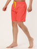 Solid Drawstring Mesh Lining Swimwear Beach Shorts