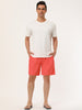 Solid Drawstring Mesh Lining Swimwear Beach Shorts